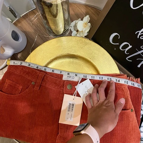 MINK PINK Empire Cord Mini Skirt - Picture 9 of 16